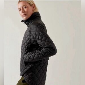 Athleta Whisper Featherless Jacket in Black